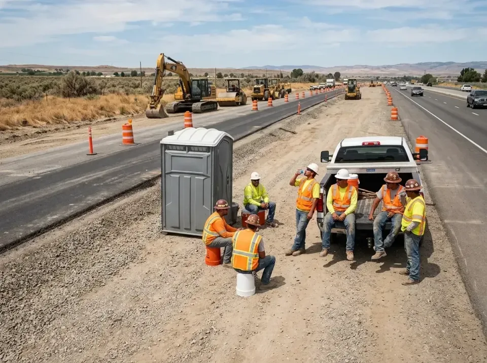 highway-road-construction-crew-007 — frequently asked questions, Porta Potty and Restroom Rentals in Gardner, KS
